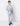 Pale blue wedding suit