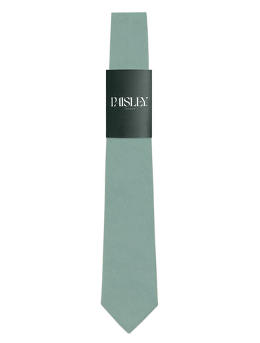 Boys tie in sage green