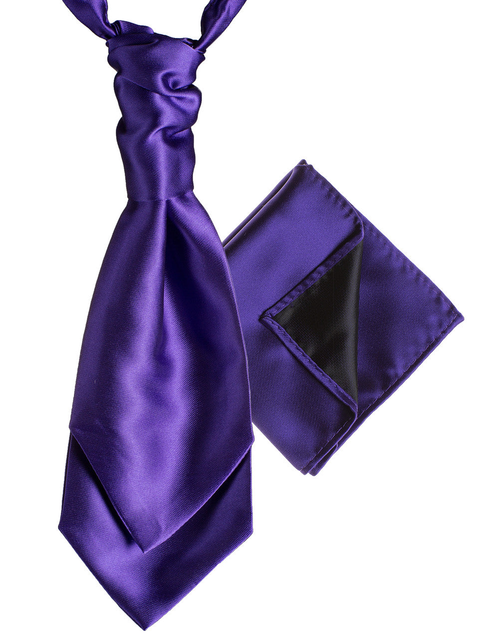 satin cravat hanky