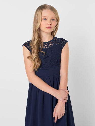 Girls Navy Dress