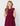 Girls Wine Red Dress
