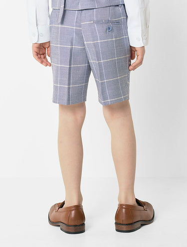 Boys blue suit shorts - Jake