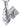 Silver cravat and hanky